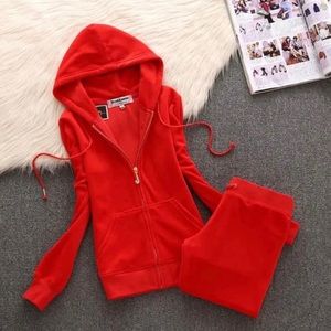 Juicy Couture Tracksuit - Red